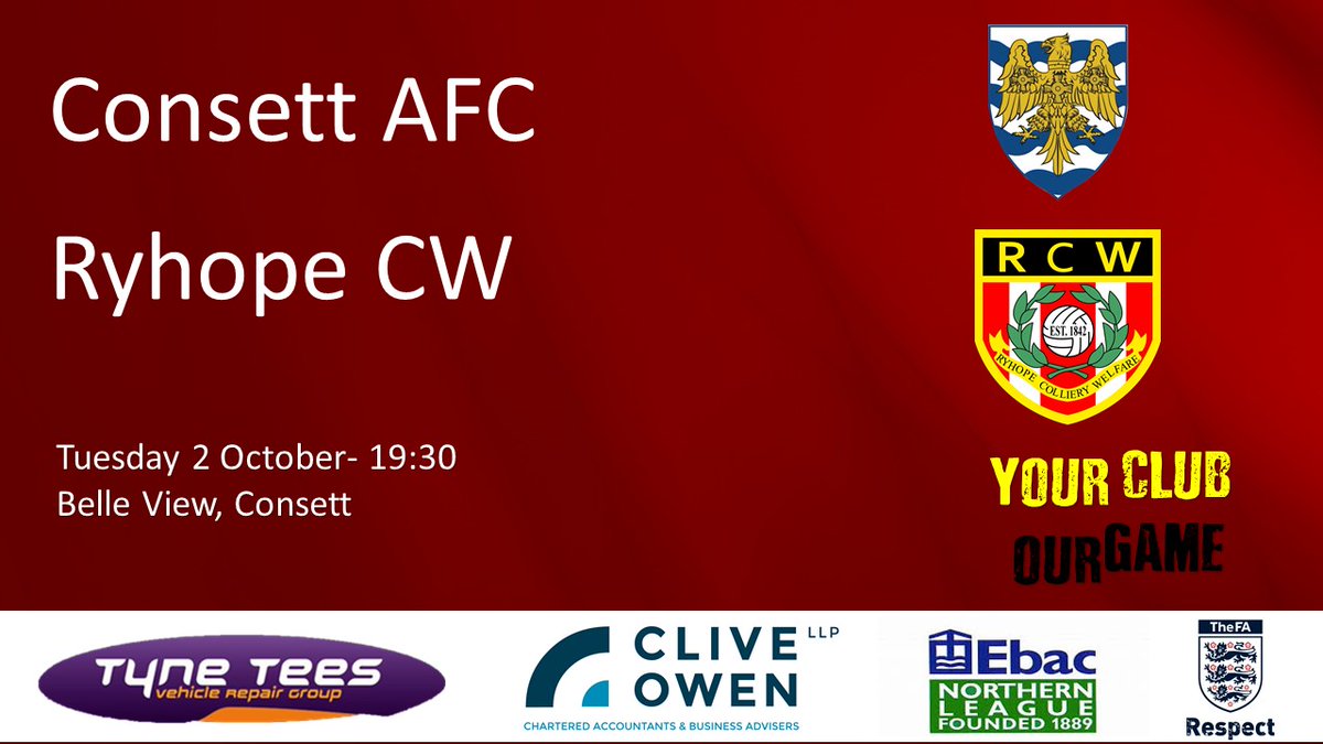 Match Preview: Consett FC vs Ryhope CW