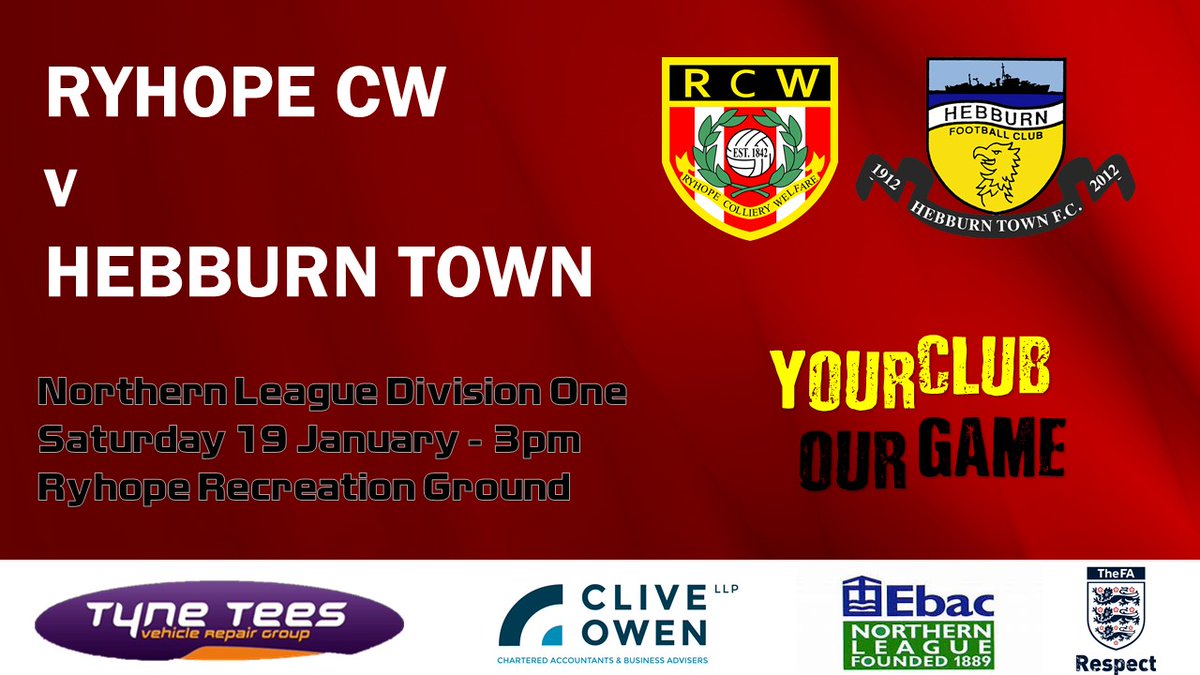 Match Preview: Ryhope CW vs Hebburn Town